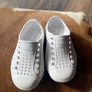 Native Kids White Water Shoes
